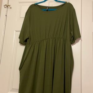 Casual, plus sized dress